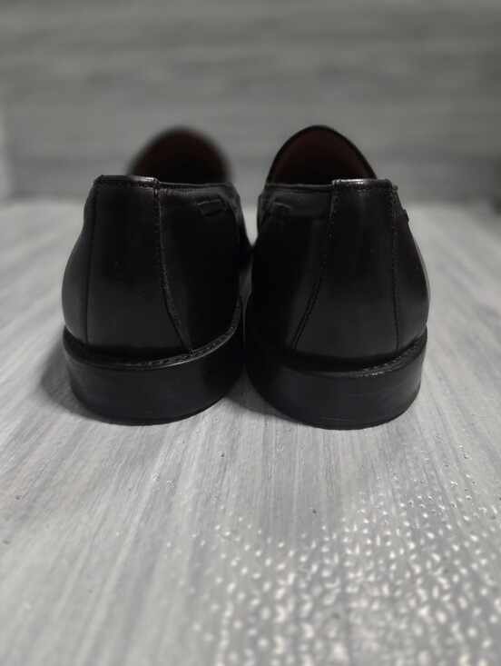 Allen Edmonds Tassel Loafer Mens Size 12 D Shoes Black Leather USA Made Grayson main image 7